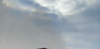 Casă distrusă de flăcări la Bordeasca Veche