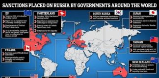 New York Times: lista sancțiunilor impuse de statele occidentale împotriva Rusiei