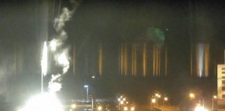 Cea mai mare centrală nucleară din Europa, în flăcări după bombardamentele armatei ruse