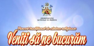 Concert de cântece religioase, astăzi, la Catedrala Ortodoxă din Focșani