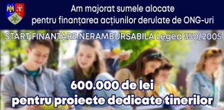 ONG-urile, așteptate să depună proiecte pentru finanțare nerambursabilă din partea Consiliului Județean