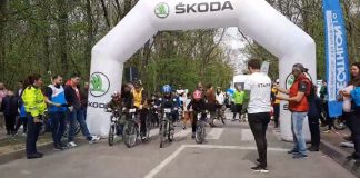 FOTO Concurs de biciclete pentru copii la Crângul Petrești