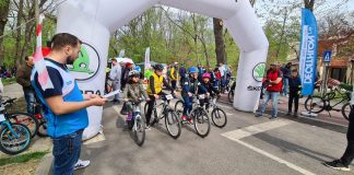 Educație rutieră și distracție la competiția ”Micul ciclist”, din Crângul Petrești
