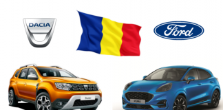 Producție mai mare de automobile la Dacia și Ford România, în primul trimestru al anului