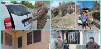 Cadrele Spitalului Militar Focșani au fost cu daruri la Mirel și înainte de Paști