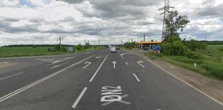 Au început lucrările la sensul giratoriu ce se va amenaja la intersecția E85 cu drumul județean spre Cotești