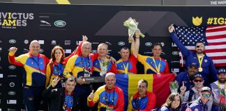 Un militar vrâncean, rănit în misiune, medaliat la Jocurile Invictus