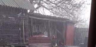 VIDEO Ploaie torențială, cu grindină, la Movilița