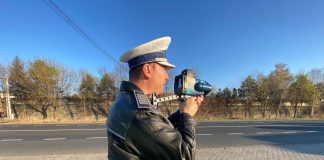 Vrâncean prins cu viteză record în județul vecin