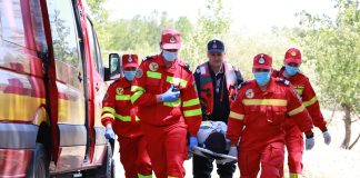 Exerciţiu pentru gestionarea situaţiilor de urgenţă generate de inundații în localitatea Biliești