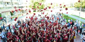 S-au acordat premiile promoției 2018-2022 de la Colegiul UNIREA/ Șefă de promoție este Gabriela Porumb