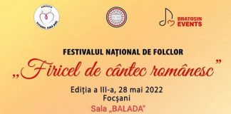 Invitație la folclor, sâmbătă, la Sala Balada din Focșani