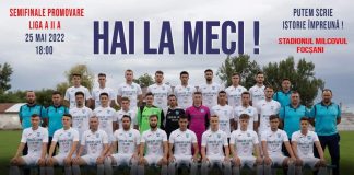 Fotbal: prima manșă a barajului semifinal de promovare în Liga 2, astăzi, pe stadionul Milcovul