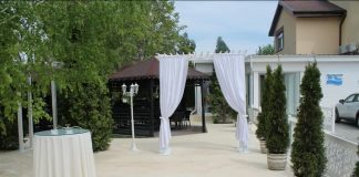 FOTO Grădină pentru evenimente, la restaurantul Oscar