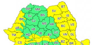 Meteo: cod galben de vânt, miercuri, în Vrancea