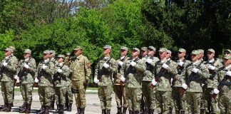 Gradații rezerviști voluntari au depus Jurământul Militar