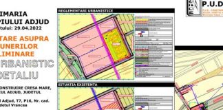 Consultare publică, la Adjud, pentru elaborarea planului urbanistic privind construcția unei creșe