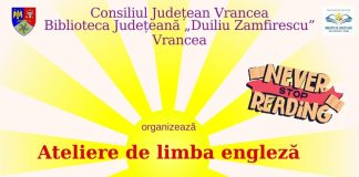 Ateliere de limba engleză pentru copii, pe timpul verii, la Biblioteca Județeană