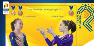 Performanțele gimnastei focșănene Ana Maria Bărbosu, apreciate de organismele sportive naționale