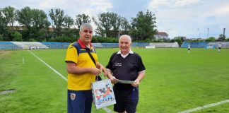 Recordmanul de meciuri arbitrate, focșăneanul Viorel Ciubuc, premiat de AJF Vrancea