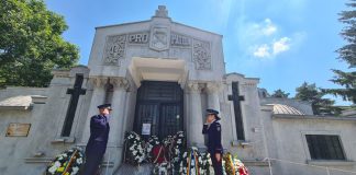 Eroii neamului, omagiați de polițiștii vrânceni