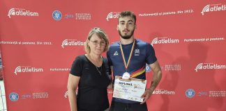 Sulițașul George Adam, vicecampion național la tineret