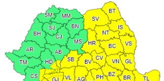 Se schimbă iar vremea. Sunt anunțate vijelii, ploi și grindină