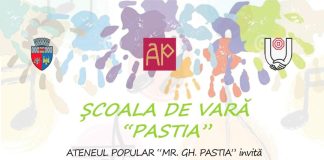 Copiii sunt așteptați la Școala de vară ”Pastia”