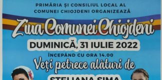 Sărbătoare, astăzi, în comuna Chiojdeni