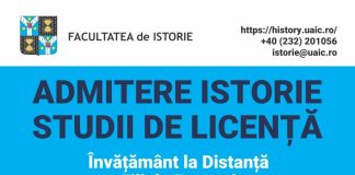 Facultatea de Istorie de la Focșani așteaptă absolvenții de liceu din Vrancea