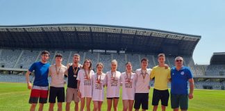 O medalie de aur și două de argint pentru tinerii atleți focșăneni la Campionatul Național pentru Juniori 1