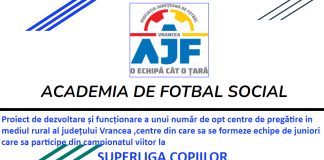 Academia de Fotbal Social, un proiect pentru renașterea fotbalului românesc