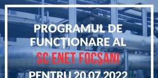 Casieria ENET va fi închisă miercuri, de Ziua Energeticianului