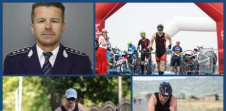 Un polițist vrâncean, în competițiile naționale de triatlon