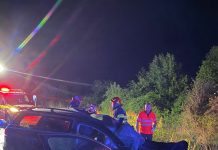 O persoană rănită în accidentul de pe DN 2Da fost descarcerată de pompieri