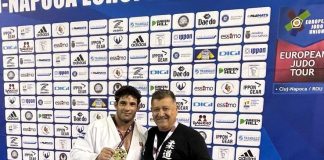 Medalie de aur pentru sportivul de la CSM Focșani 2007, Asley Gonzalez, la Cupa Europeană de Judo