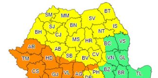 Vijelii la munte, caniculă în restul județului