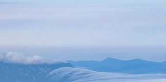 VIDEO A nins pe Vârful Omu