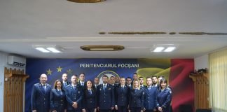 Noii polițiști de penitenciare au depus astăzi jurământul de credință