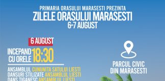 Autoritățile din Mărășești organizează Zilele Orașului