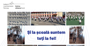 Trei școli din județele Prahova, Suceava și Botoșani au fost declarate câștigătoarele concursului flash-mob organizat în cadrul proiectului ”Școala pentru toți copiii!”-II