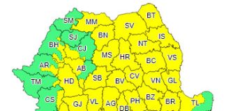 Ploi însemnate până luni seara