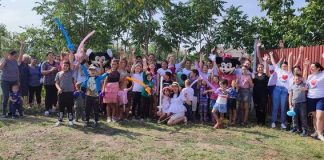 FOTO Jocuri, concursuri și multă distracție pentru copiii din Nănești