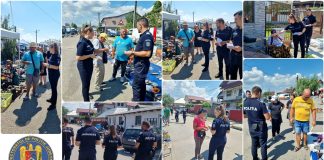 FOTO Bâlciul tradițional din Adjud, „călcat” de polițiști și jandarmi