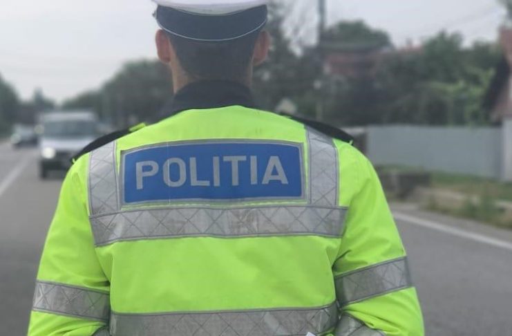 Urmărire cu mașina poliției pe E85, la Haret. Un șofer cu permisul anulat s-a ales cu un nou dosar penal