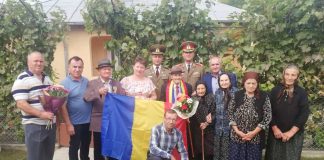 Veteran de război, sărbătorit la împlinirea vârstei de 99 de ani
