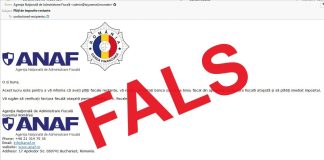 Atenție! Mesaje false în numele ANAF!