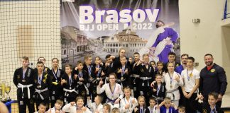 Academia Marinus Focșani, 40 de medalii la competiția de Brazilian Jiu-Jitsu ”Brașov Open 2022”