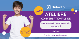 Limbile străine pentru copii pot fi interactive și sunt acum mai ușor de învățat cu Didacto
