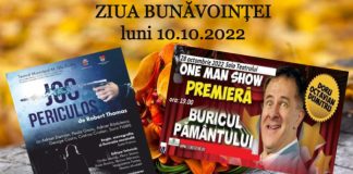 Ziua Bunăvoinței vine cu reduceri la Teatrul Municipal Focșani